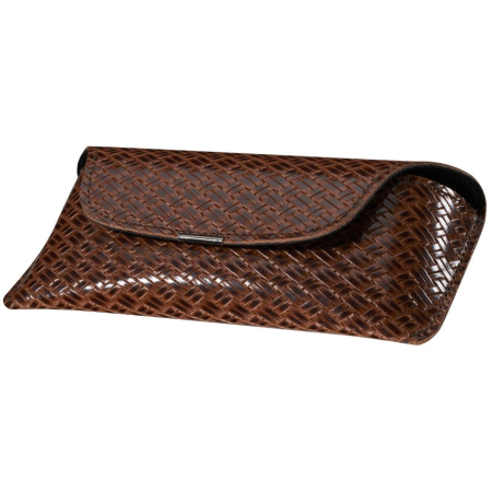 Etui na okulary Albinex Royal Case 90.071-1 skóra naturalna